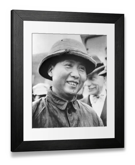 Framed Print : Communist Leader Mao Zedong Framed Print : Communist Leader Mao Zedong