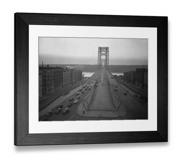 Framed Print : George Washington Bridge Framed Print : George Washington Bridge