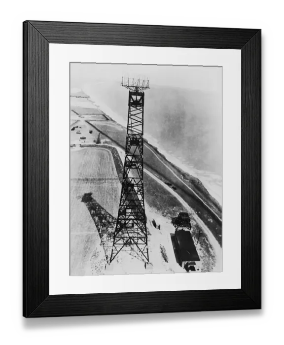 Framed Print : Radar Station on Coast Framed Print : Radar Station on Coast