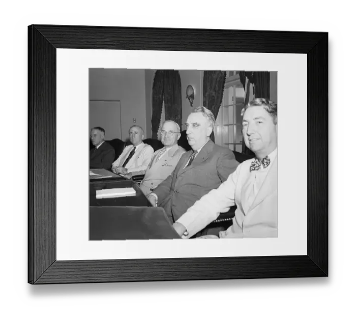 Framed Print : At Historic Cabinet Session Framed Print : At Historic Cabinet Session