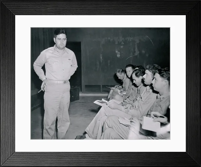 Framed Print : Curtis E. LeMay Giving Press Conference Framed Print : Curtis E. LeMay Giving Press Conference