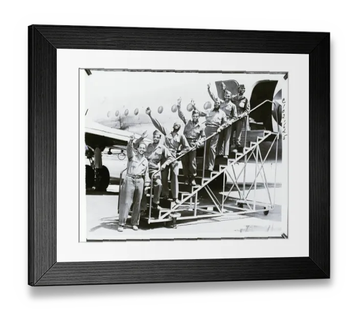 Framed Print : First All-Black Combat Unit Framed Print : First All-Black Combat Unit