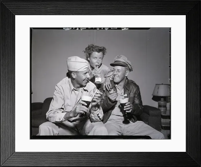 Framed Print : Hastings & Survivors Enjoy Dairy Product Framed Print : Hastings & Survivors Enjoy Dairy Product
