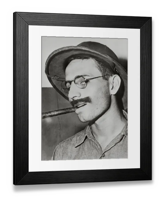 Framed Print : Groucho Marx's Son Arthur Serving as Coast Guardsman Framed Print : Groucho Marx's Son Arthur Serving as Coast Guardsman