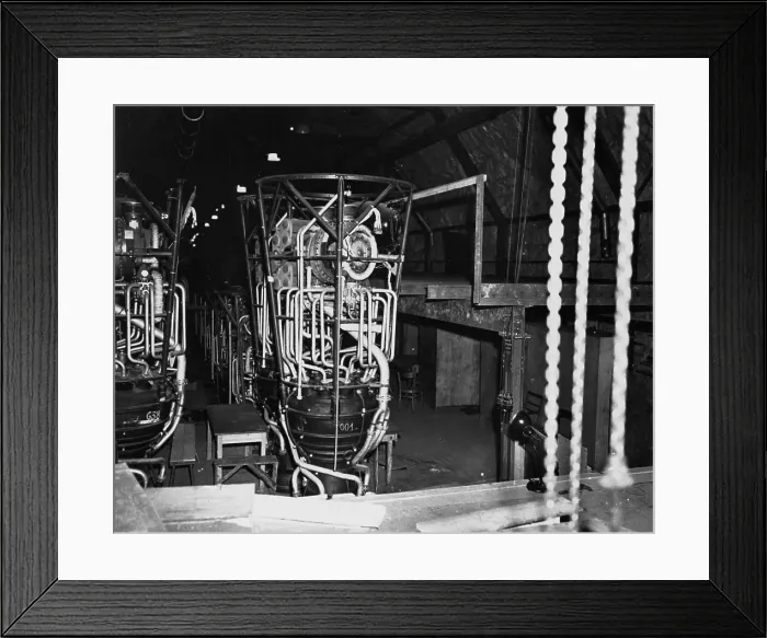 Framed Print : V-2 Rocket Engine