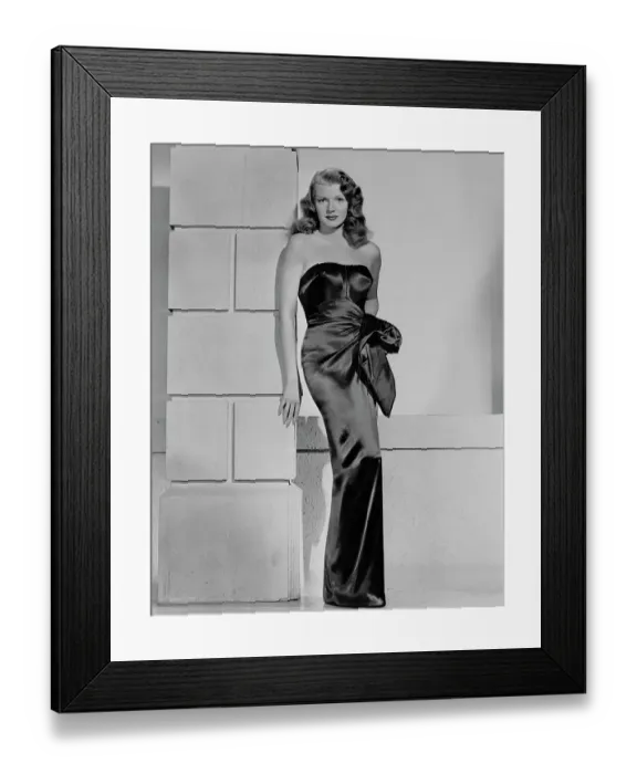 Framed Print : Actress Rita Hayworth Framed Print : Actress Rita Hayworth