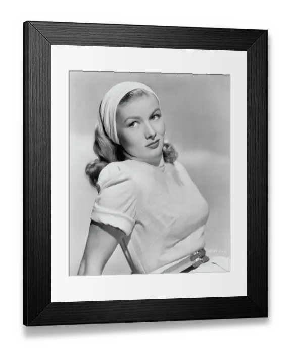 Framed Print : Veronica Lake Posing Framed Print : Veronica Lake Posing