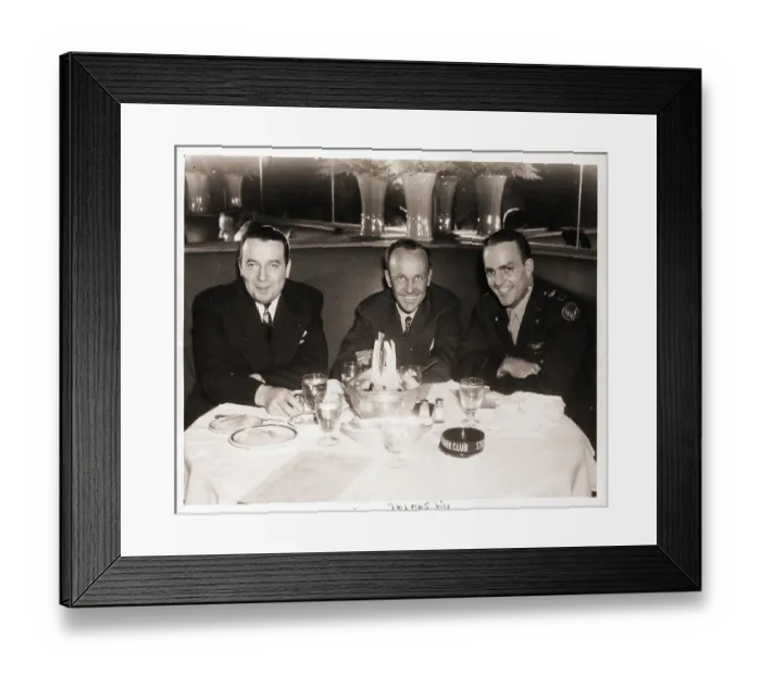 Framed Print : Hearst Brothers Dine at Stork Club Framed Print : Hearst Brothers Dine at Stork Club