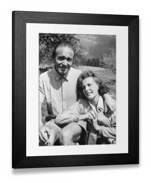 Framed Print : Leni Riefenstahl After Her Arrest Framed Print : Leni Riefenstahl After Her Arrest