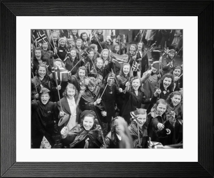 Framed Print : Norwegians Celebrating Independence Day Framed Print : Norwegians Celebrating Independence Day