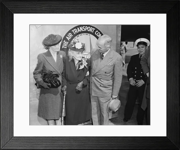 Framed Print : President Harry S. Truman with His Mother Framed Print : President Harry S. Truman with His Mother