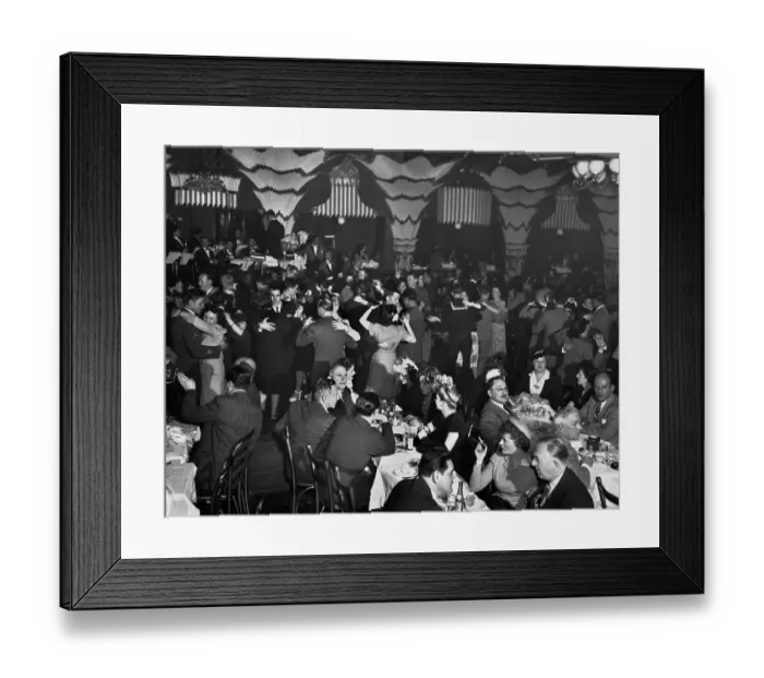 Framed Print : Lifting The Curfew, 1945 Framed Print : Lifting The Curfew, 1945