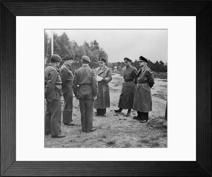 Framed Print : Surrender of Germany
