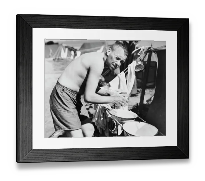 Framed Print : Captain J.C. Kennedy