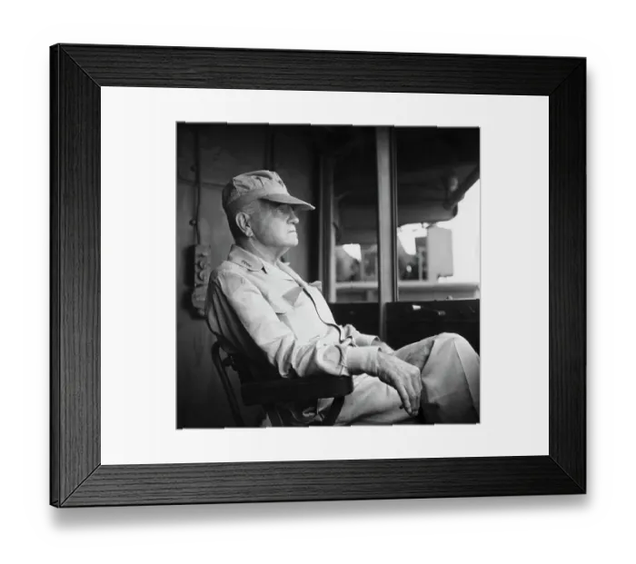 Framed Print : Admiral William F. Halsey Jr Framed Print : Admiral William F. Halsey Jr