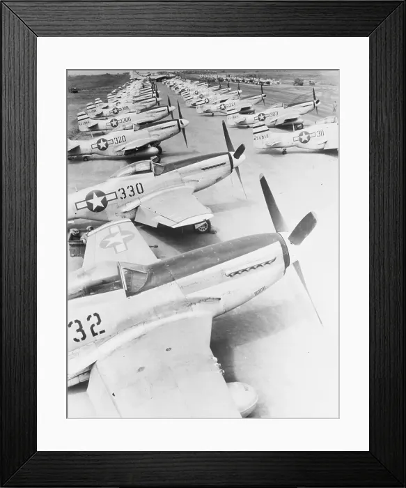 Framed Print : Mustang Fighter Planes Framed Print : Mustang Fighter Planes