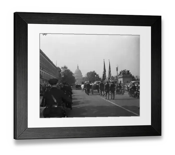 Framed Print : Franklin Delano Roosevelt Funeral Procession Framed Print : Franklin Delano Roosevelt Funeral Procession