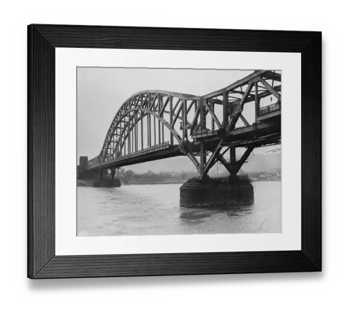 Framed Print : The Remagen Bridge Framed Print : The Remagen Bridge