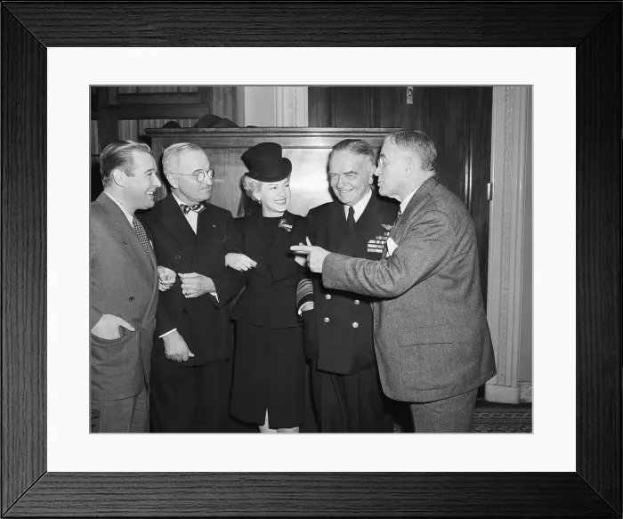 Framed Print : Lana Turner At Luncheon W / Senators Framed Print : Lana Turner At Luncheon W / Senators