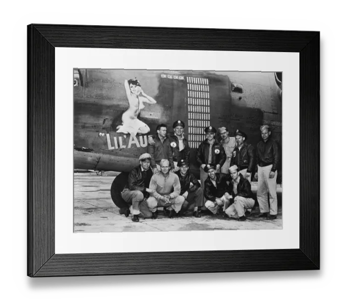 Framed Print : Crew of Lil Audrey Framed Print : Crew of Lil Audrey