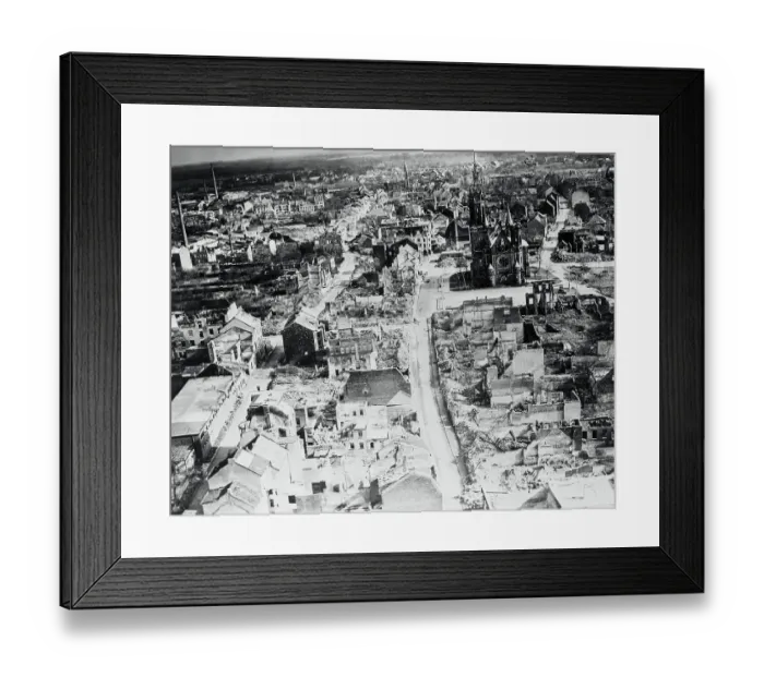 Framed Print : Muenchen Gladbach Lying in Ruins Framed Print : Muenchen Gladbach Lying in Ruins