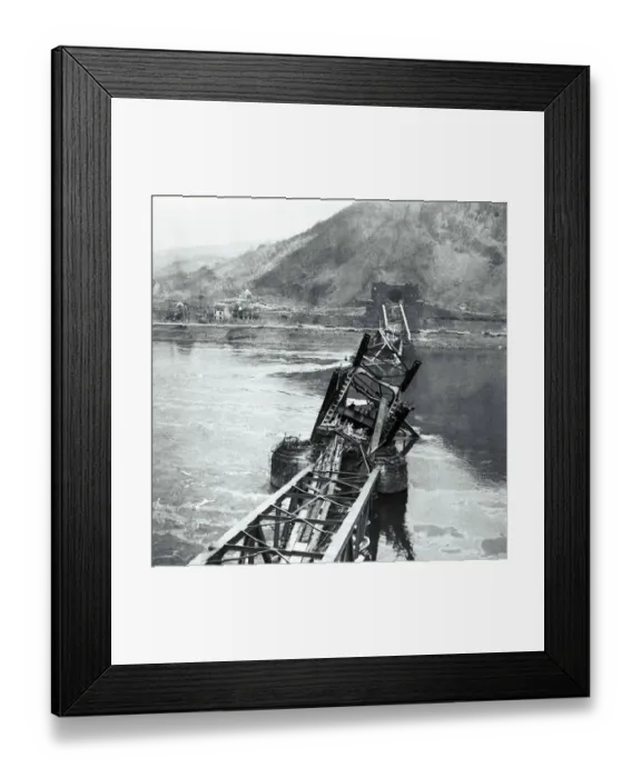 Framed Print : Ludendorff Bridge Framed Print : Ludendorff Bridge