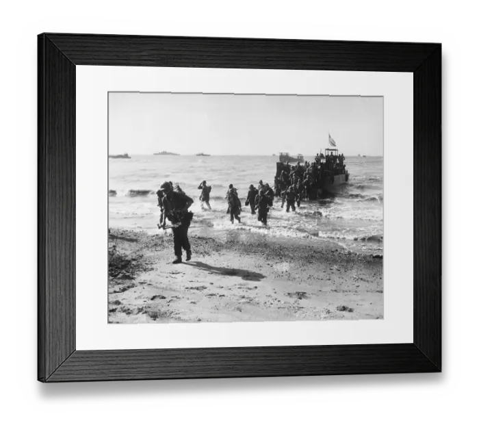 Framed Print : American Soldiers Invading Philippines Framed Print : American Soldiers Invading Philippines
