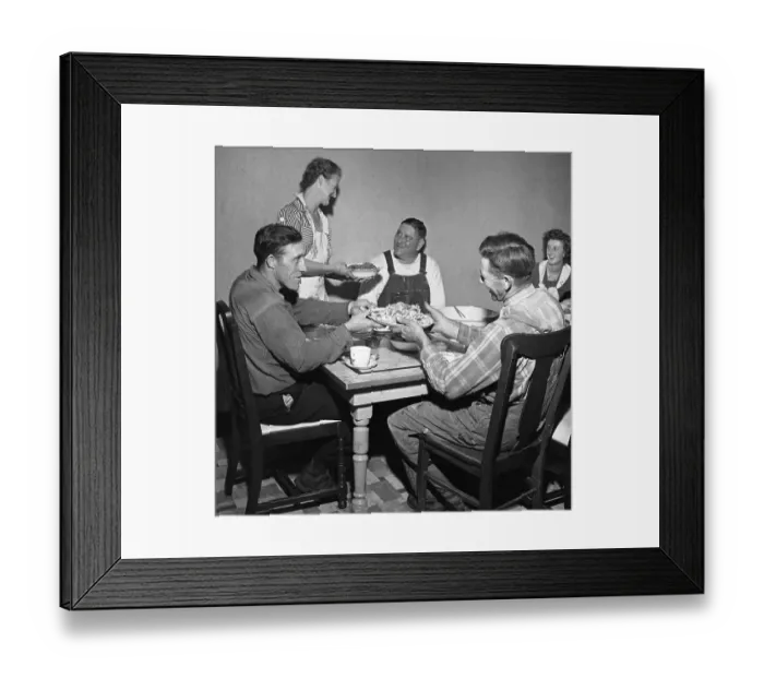 Framed Print : A Woman's Responsibilities on the Farm Framed Print : A Woman's Responsibilities on the Farm