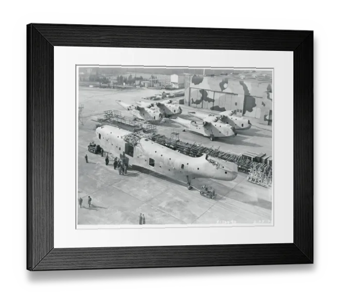 Framed Print : New Naval Flying Boat Being Built Framed Print : New Naval Flying Boat Being Built
