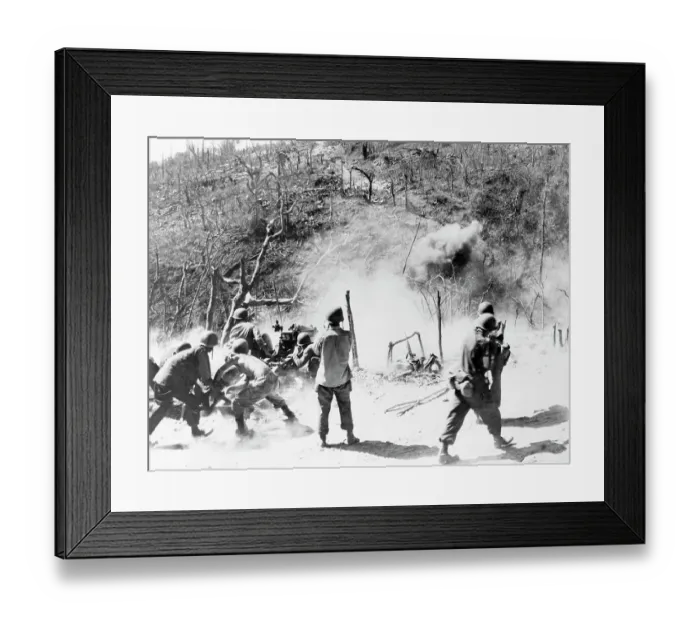 Framed Print : US Forces Re-take Corregidor Inch-by-inch 1945 Framed Print : US Forces Re-take Corregidor Inch-by-inch 1945