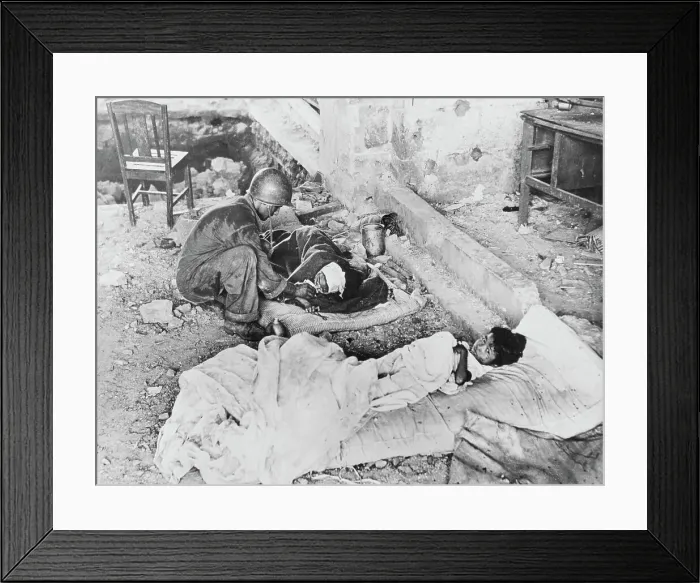 Framed Print : World War Two: The Pacific 1945 Framed Print : World War Two: The Pacific 1945