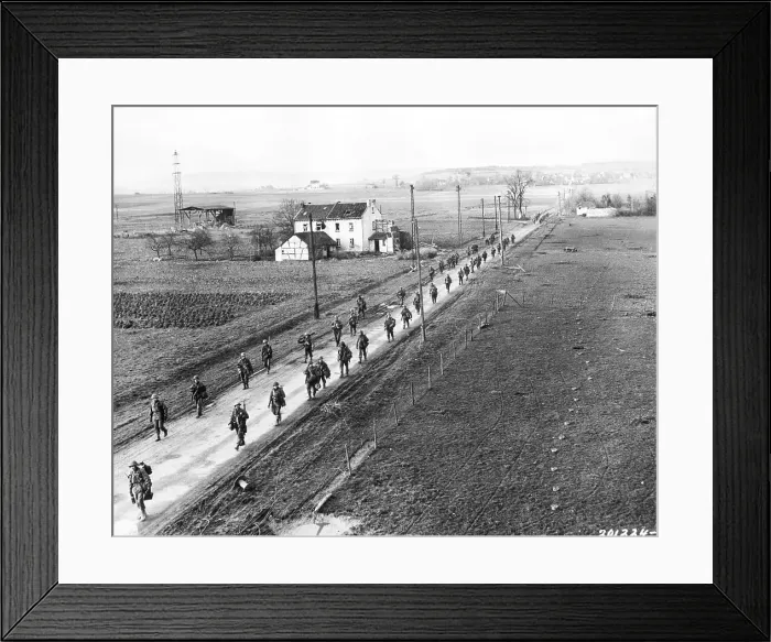Framed Print : Us Gi'S In Germany