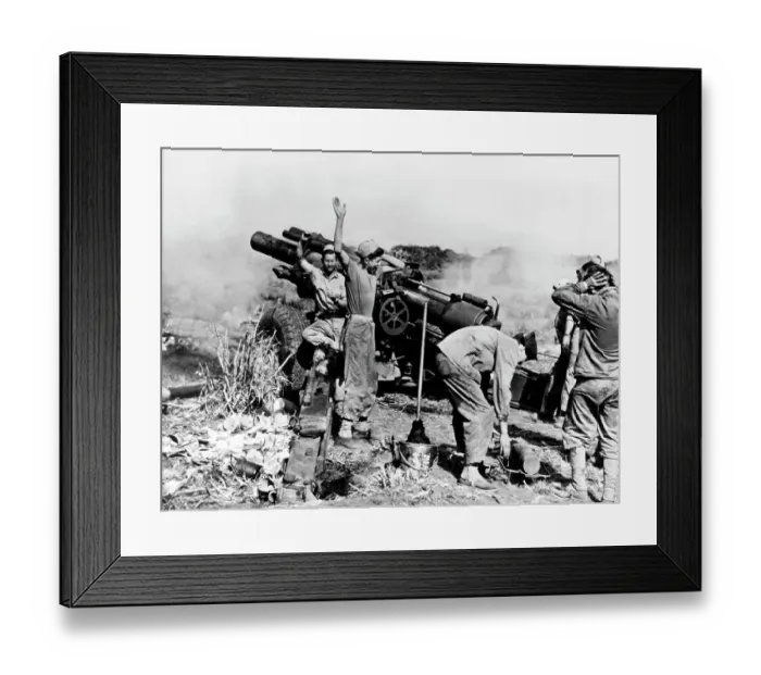 Framed Print : World War Two: The Pacific 1945 Framed Print : World War Two: The Pacific 1945