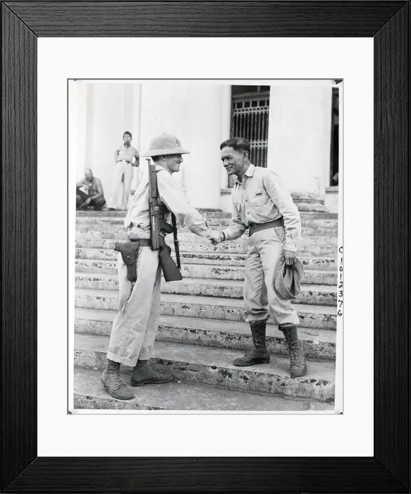 Framed Print : Leader Of Philippine Guerilla Forces