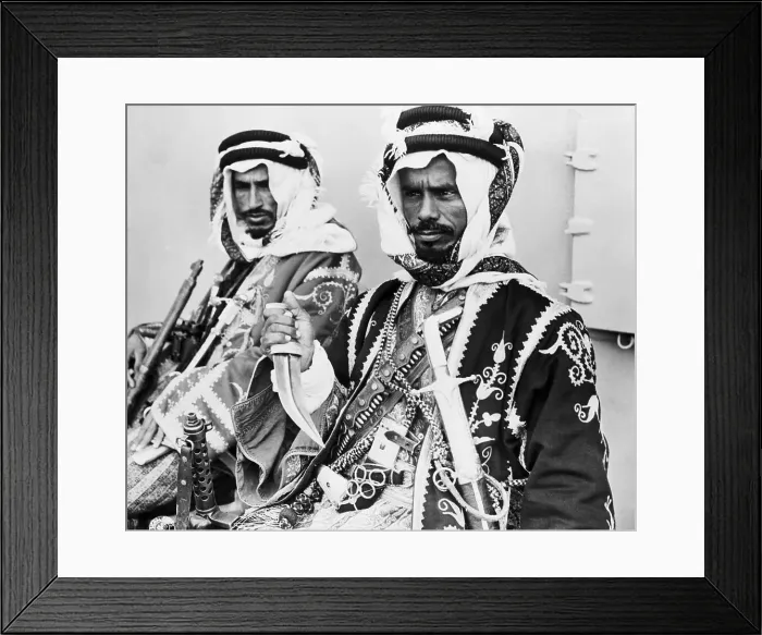 Framed Print : The Quincy Agreement Framed Print : The Quincy Agreement