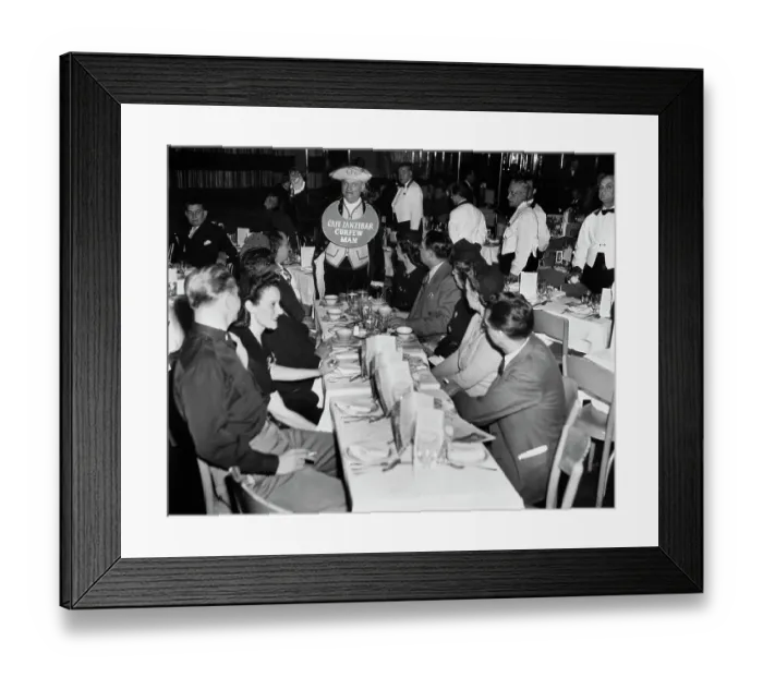 Framed Print : Wartime Curfew Hits NYC, 1945 Framed Print : Wartime Curfew Hits NYC, 1945