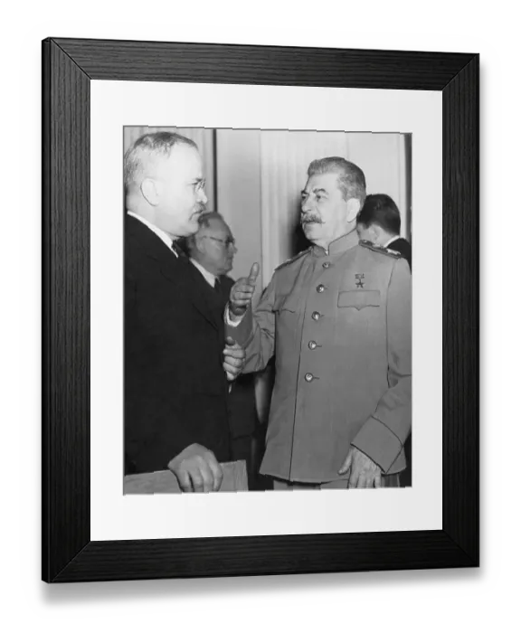 Framed Print : Joseph Stalin at Yalta Conference