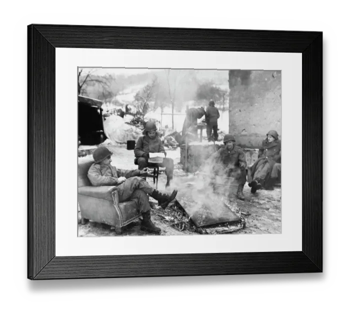 Framed Print : All The Comforts On The Front Framed Print : All The Comforts On The Front