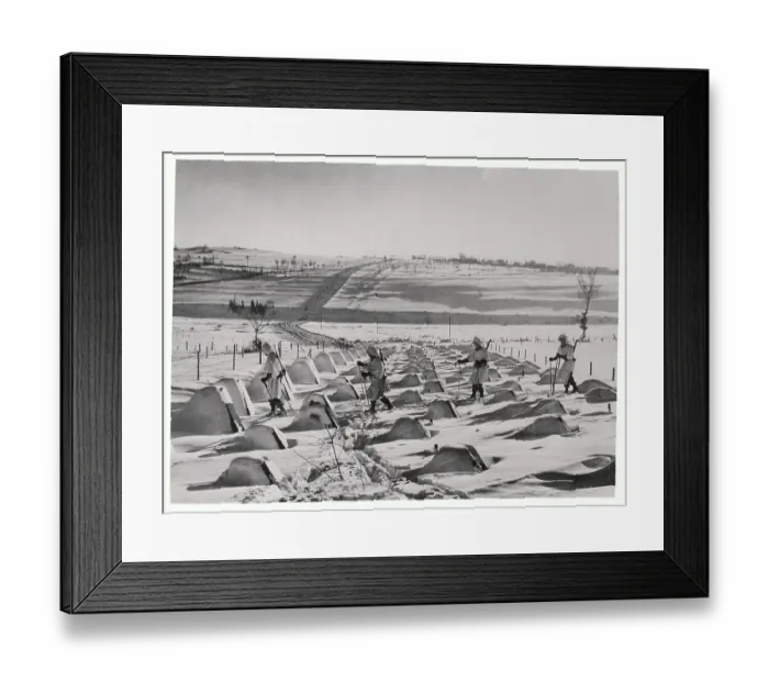 Framed Print : Allied Ski Patrol Framed Print : Allied Ski Patrol