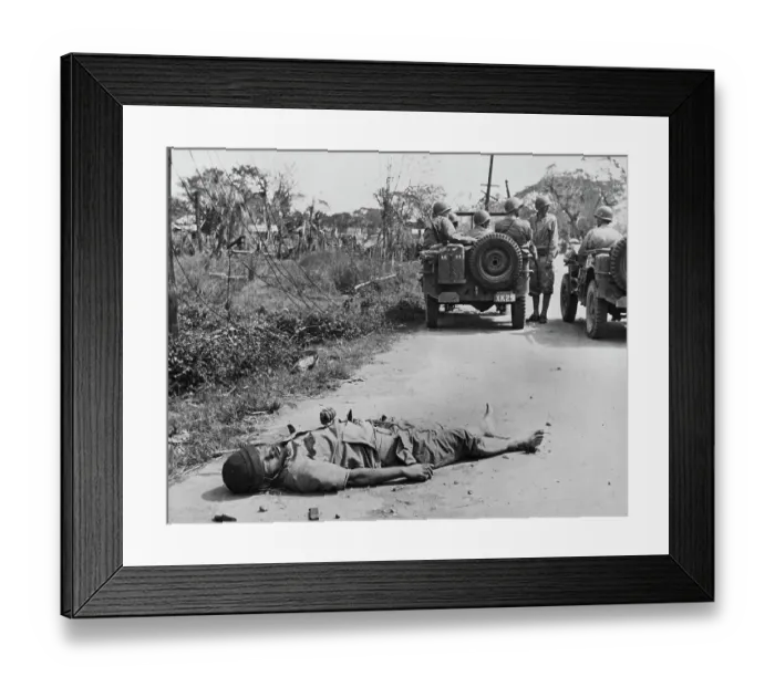 Framed Print : World War Two: The Pacific 1945