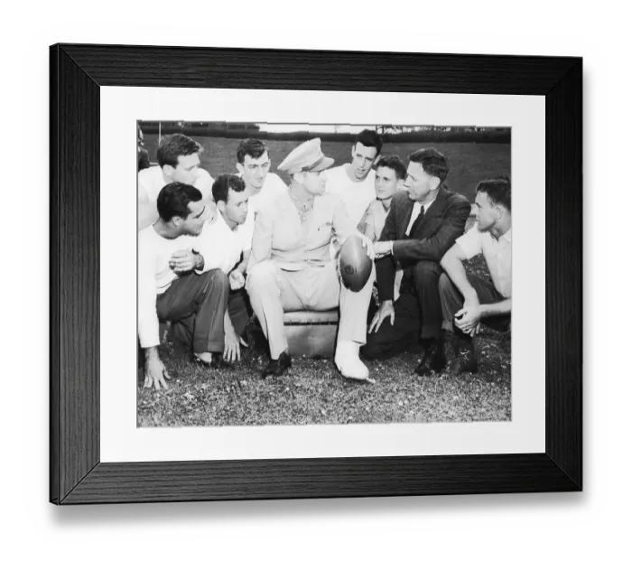 Framed Print : Captain Maurice L. Britt Framed Print : Captain Maurice L. Britt