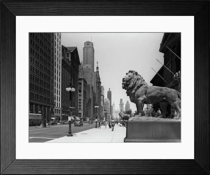 Framed Print : Art Institute Of Chicago Framed Print : Art Institute Of Chicago