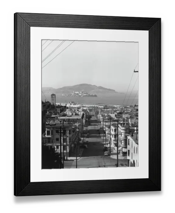 Framed Print : Alcatraz Island, San Francisco Framed Print : Alcatraz Island, San Francisco