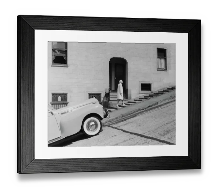 Framed Print : Russian Hill, San Francisco Framed Print : Russian Hill, San Francisco