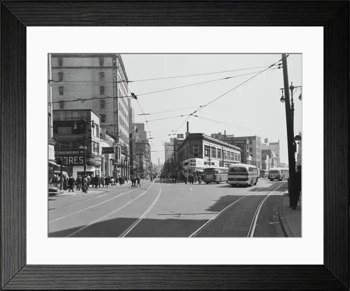 Framed Print : Borough Hall Intersection, Brooklyn Framed Print : Borough Hall Intersection, Brooklyn