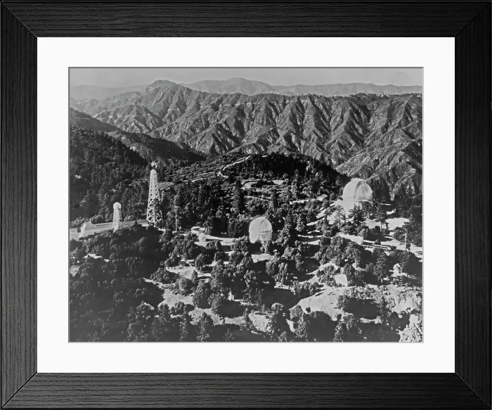 Framed Print : Mount Wilson Observatory