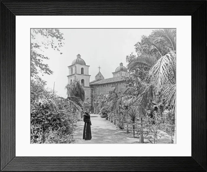 Framed Print : Mission Santa Barbara Framed Print : Mission Santa Barbara