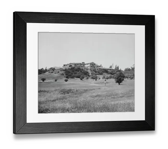 Framed Print : Riviera Country Club, Los Angeles Framed Print : Riviera Country Club, Los Angeles
