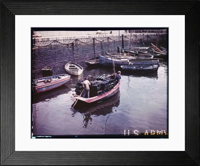 Framed Print : Cherbourg Fishing Boat at Port Framed Print : Cherbourg Fishing Boat at Port