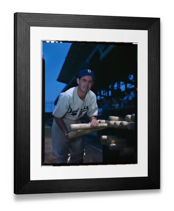 Framed Print : Goody Rosen with Container for Bats Framed Print : Goody Rosen with Container for Bats